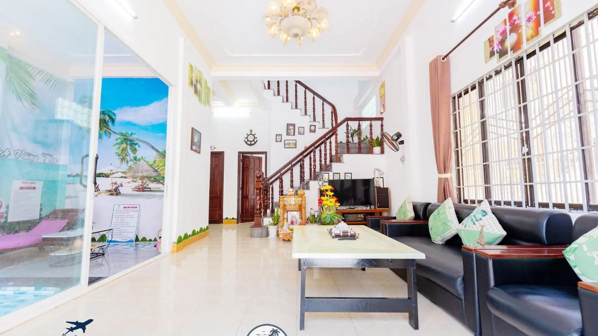 Villa Ho Boi Hoang Duc San Vuon Khu Biet Thu A Chau Vung Tau Vietnam