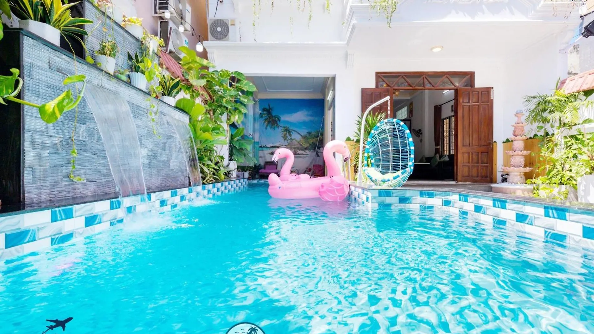 Villa Ho Boi Hoang Duc San Vuon Khu Biet Thu A Chau Vung Tau Vietnam